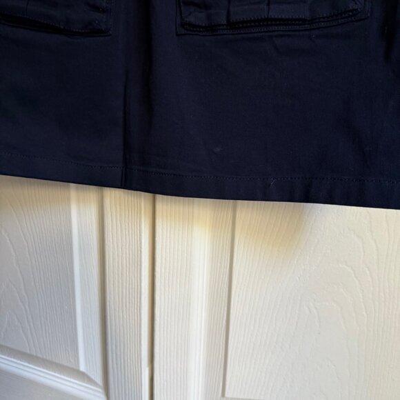 Gold button pull-on skirt - Picture 3 of 8